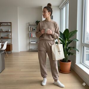 PANGAIA Tan Pants Sweatpants Joggers Trousers   Women's Size XS